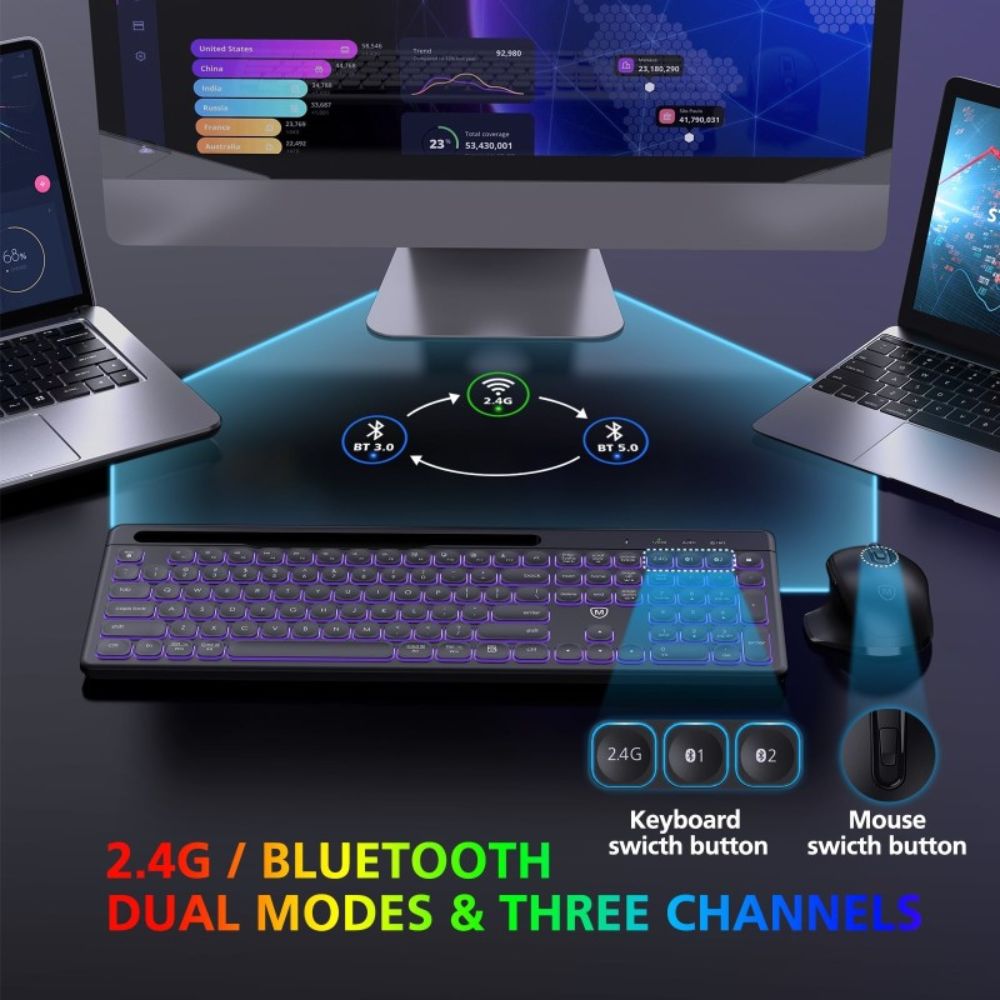 Micropack AKM-240W Wireless Combo Keyboard And Mouse