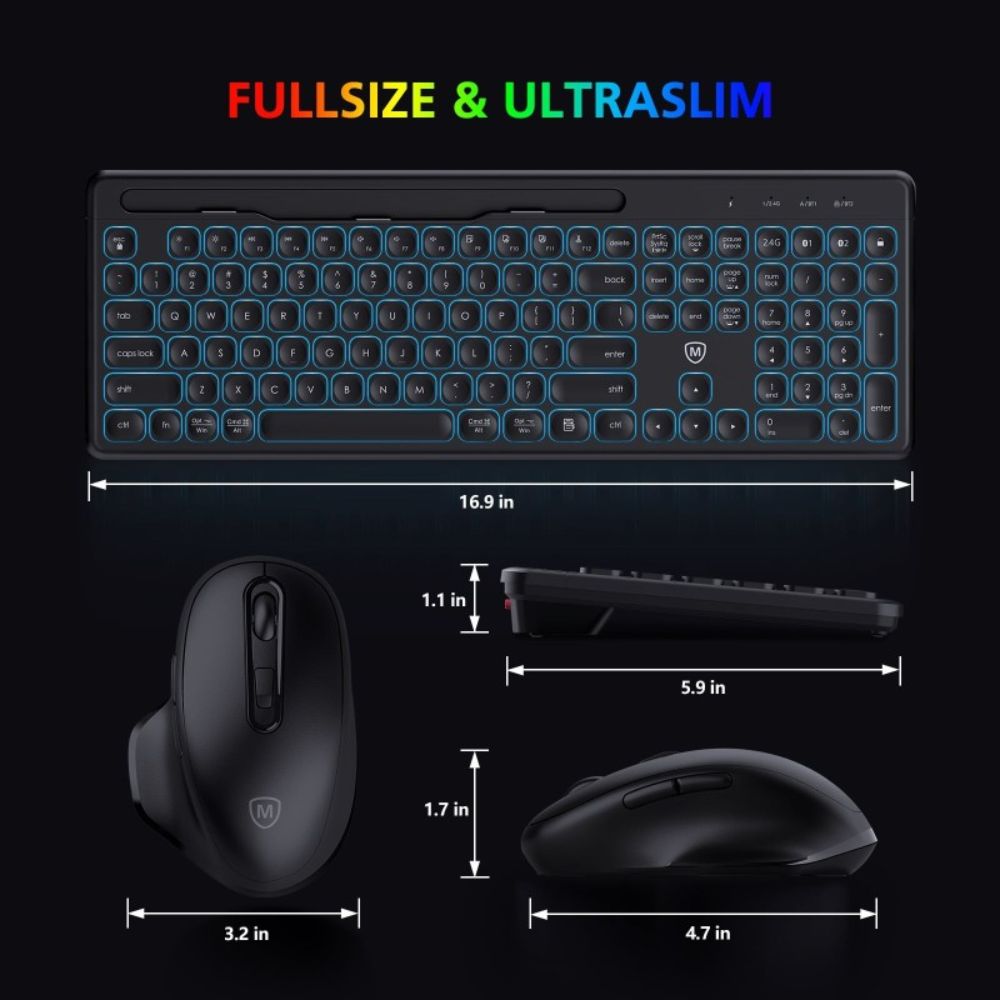 Micropack AKM-240W Wireless Combo Keyboard And Mouse