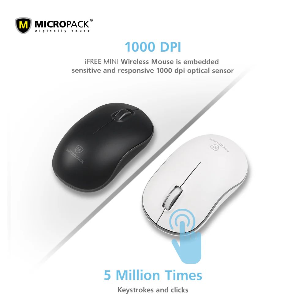 Micropack KM-218W Slim Wireless Mouse and Keyboard Combo