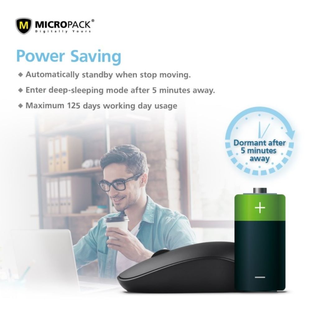 Micropack Speedy Slim M-721W Wireless Mouse