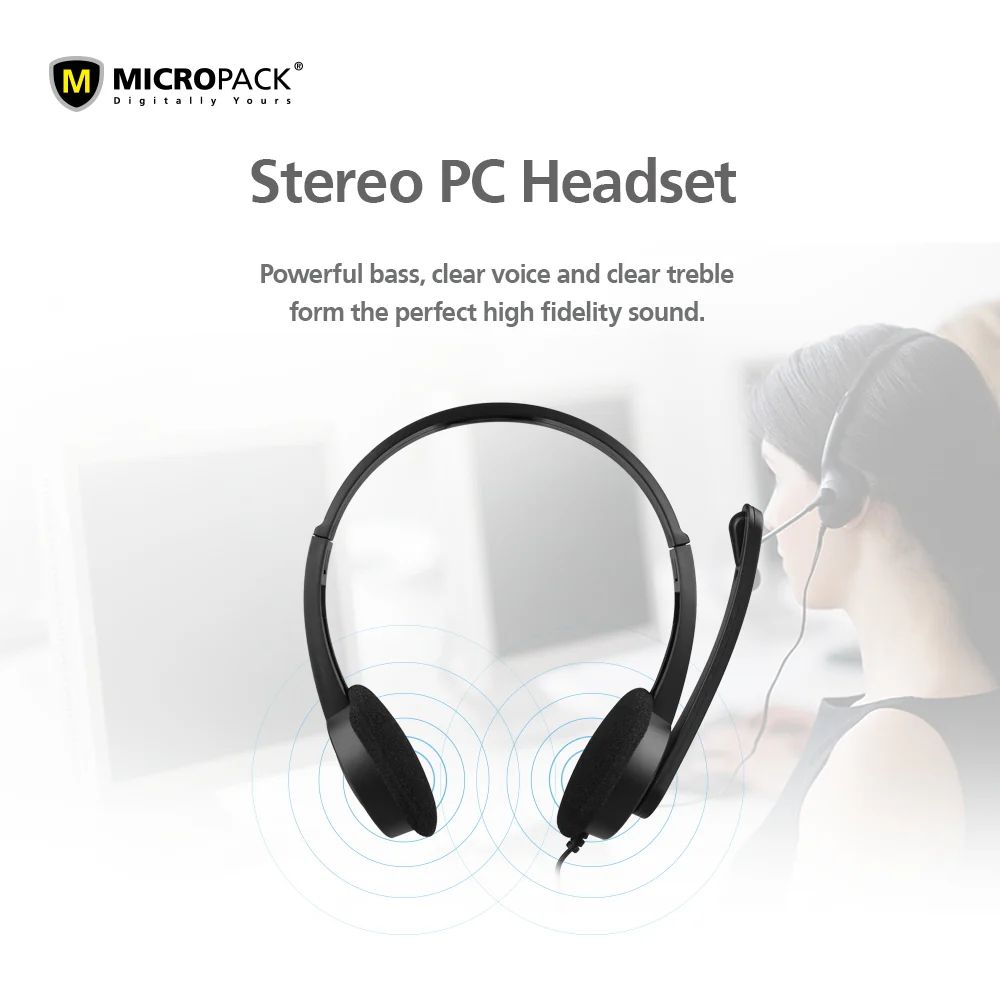 Micropack Stereo Sound Headset MHP-01