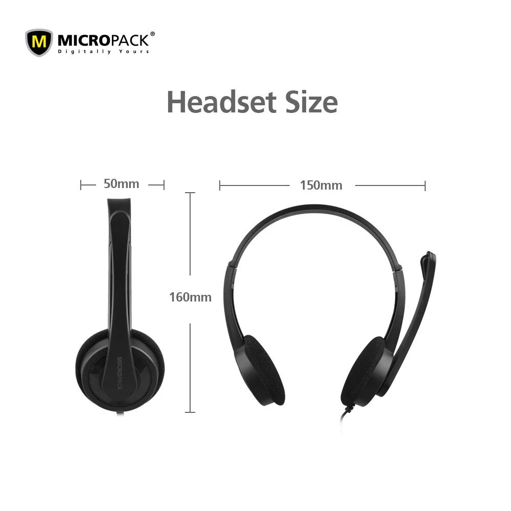 Micropack Stereo Sound Headset MHP-01