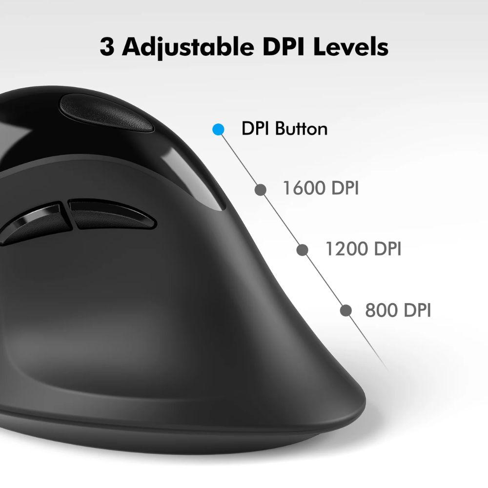 Micropack Vertical Wireless Mouse MP-V03W