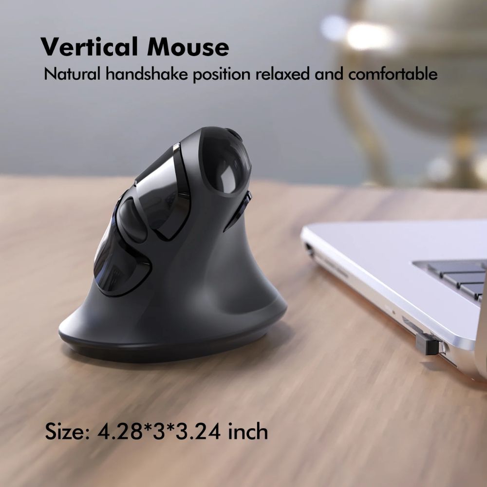 Micropack Vertical Wireless Mouse MP-V03W