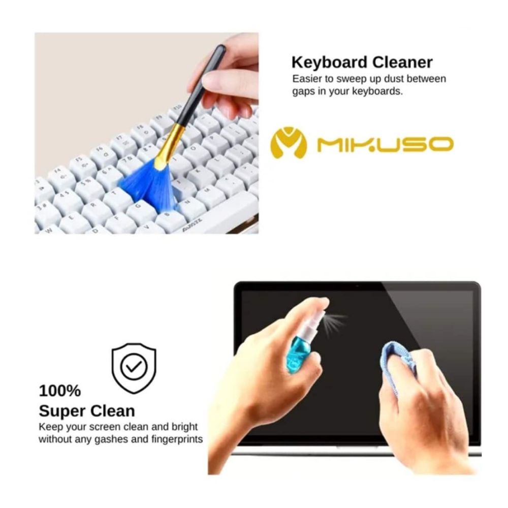 Mikuso CLN-016 3-in-1 Laptop Cleaning Kit