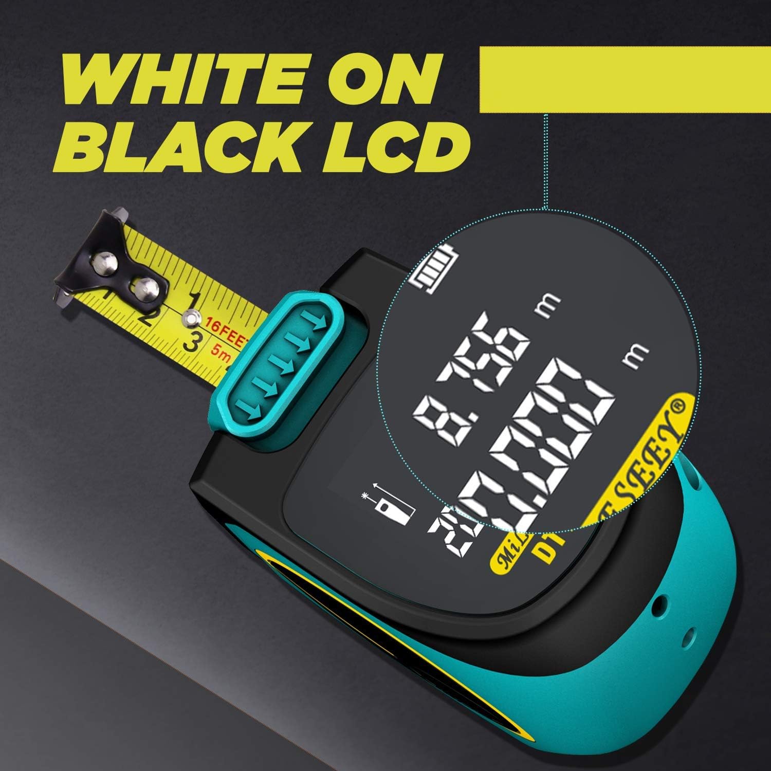 Mileseey DT10 Laser Tape Measure (60M)