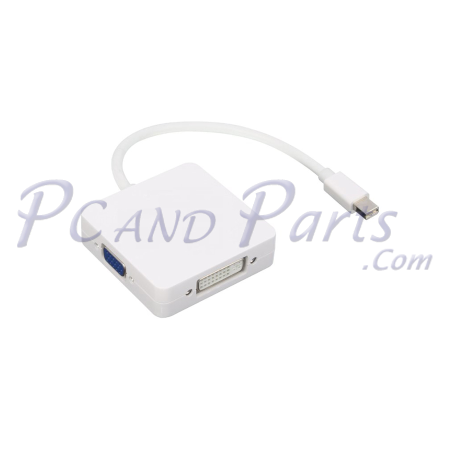 Mini Display Port to HDMI/VGA/DVI Adapter