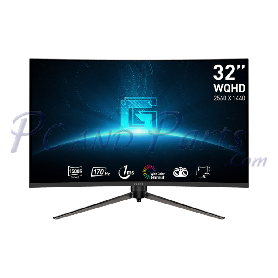 MSI G32CQ5P 32″ 1ms 170Hz Curved Gaming Monitor