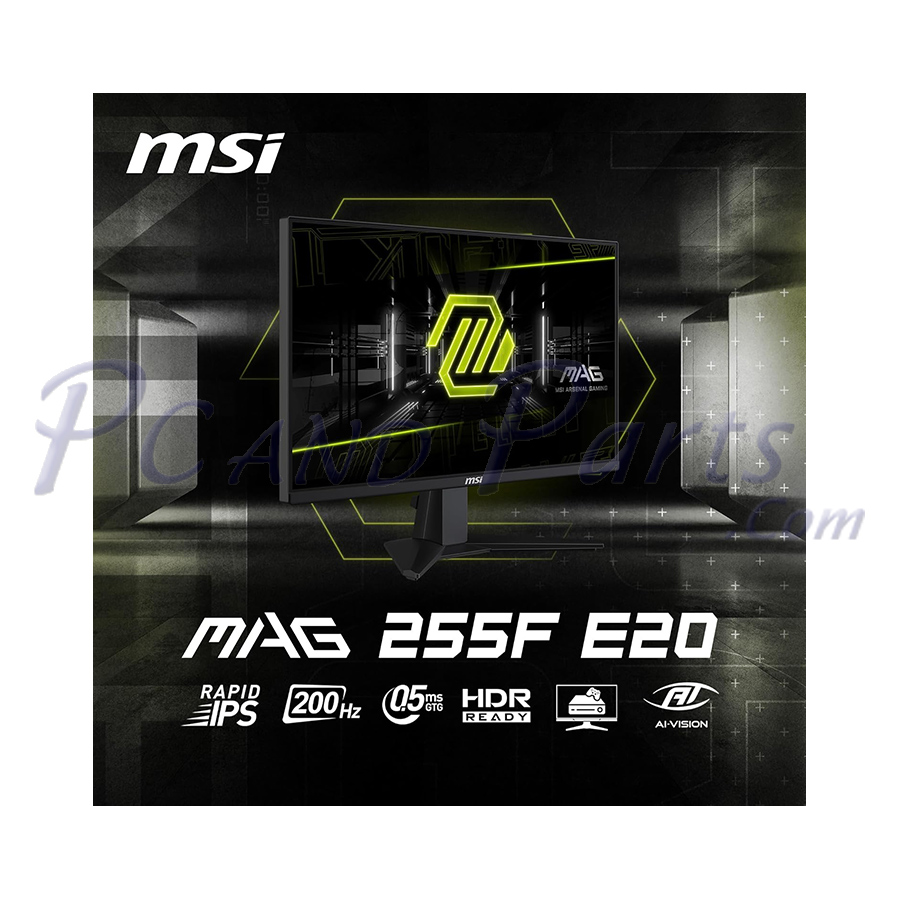 MSI MAG 255F E20 0.5ms 200Hz Gaming