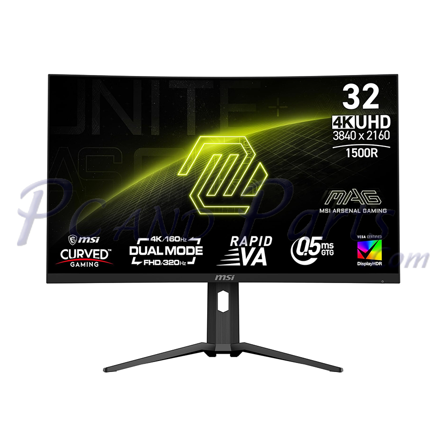 MSI MAG 321CUPDF 32″ 4K UHD 320Hz Curved Gaming