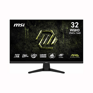 MSI MAG 325QF E18V 32″ 180Hz 0.5ms WQHDMonitor