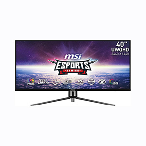 MSI MAG401QR 40″ UltraWide QHD 155Hz Gaming Monitor