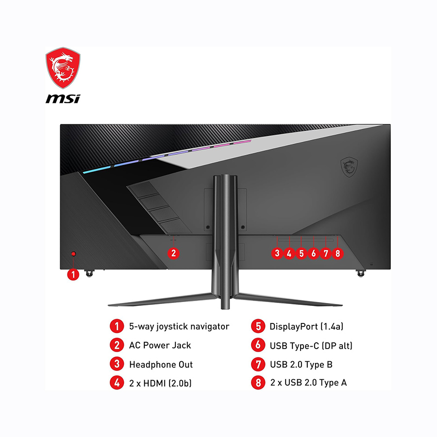 MSI MAG401QR 40″ UltraWide QHD 155Hz Gaming Monitor