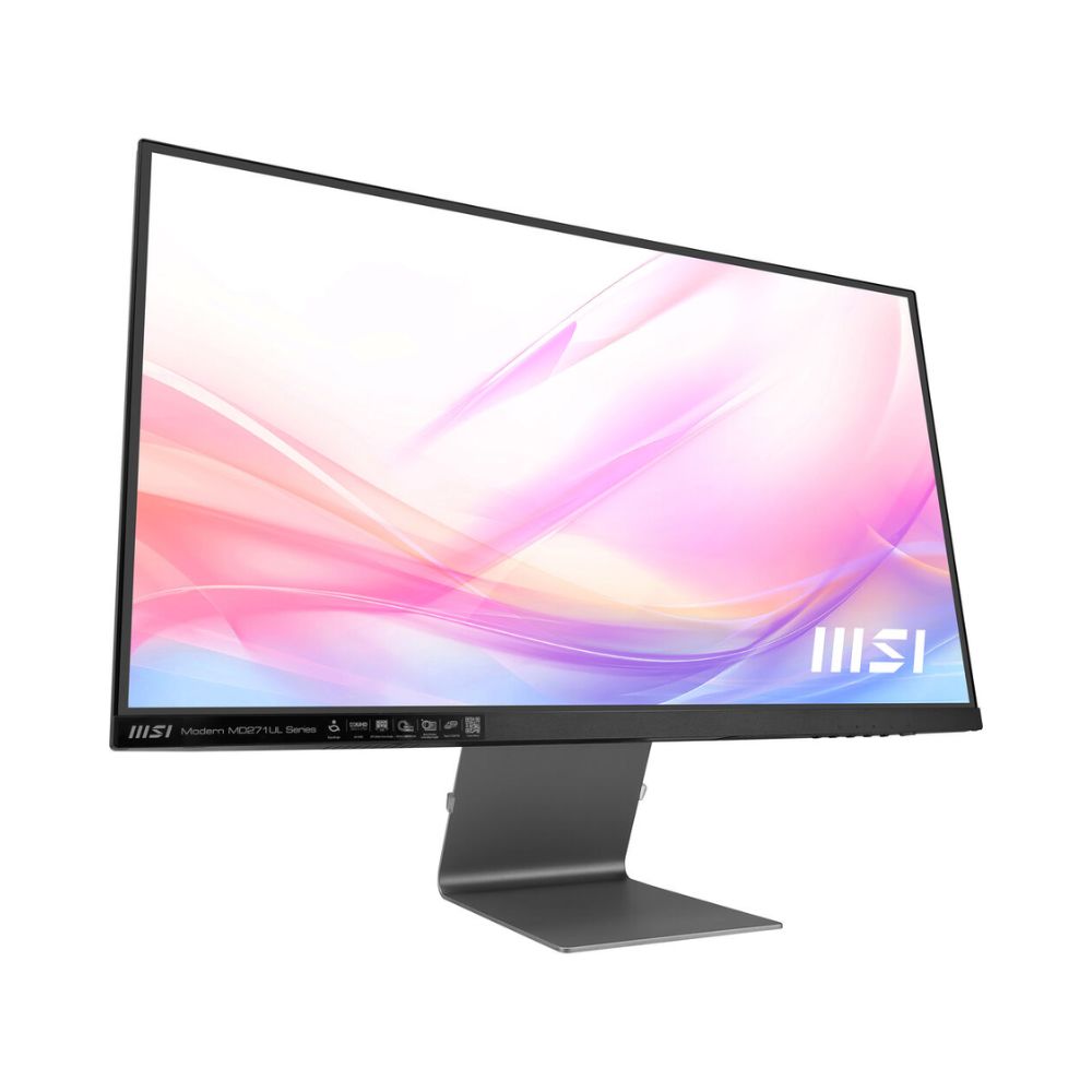 MSI MODERN MD271UL 27″ – 4K IPS Computer Monitor resolution 3840 x 2160 designed for multitasking IPS panel..