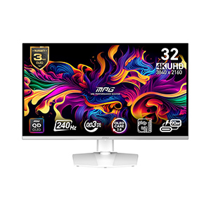 MSI MPG 321URXW QD-OLED 32″ 4K 240Hz 0.03ms