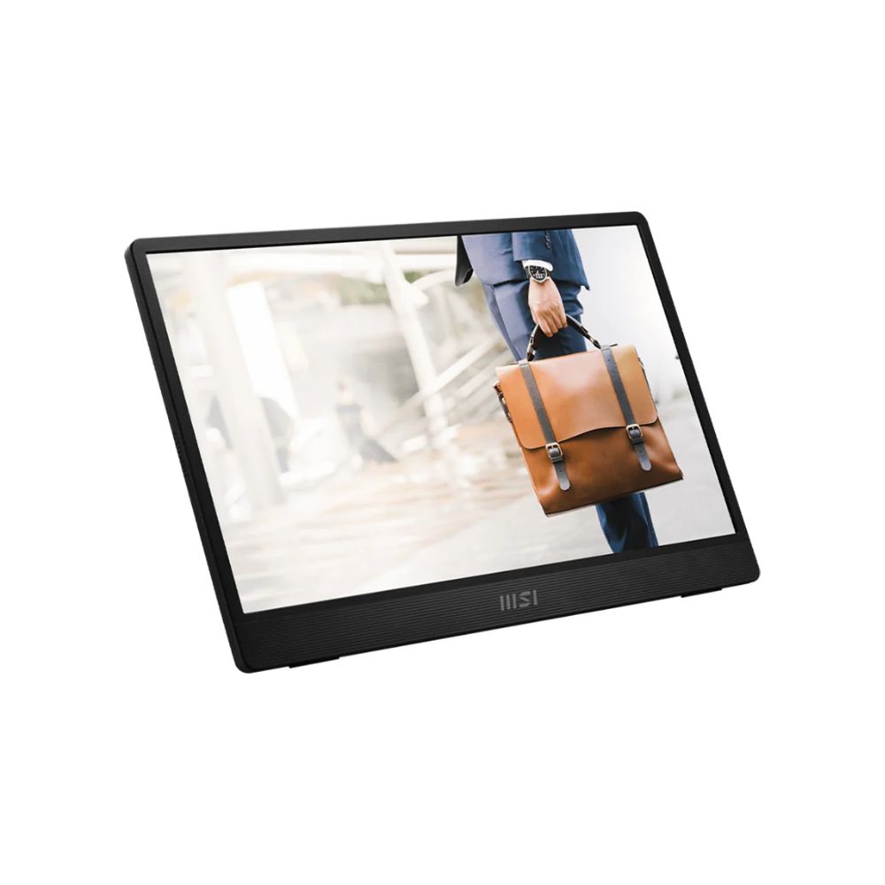 MSI PRO MP161 E2U 15.6″ Eye Care UltraSlim Ergonomic Business Portable Monitor