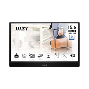 MSI PRO MP165 E6 15.6″ Portable Monitor