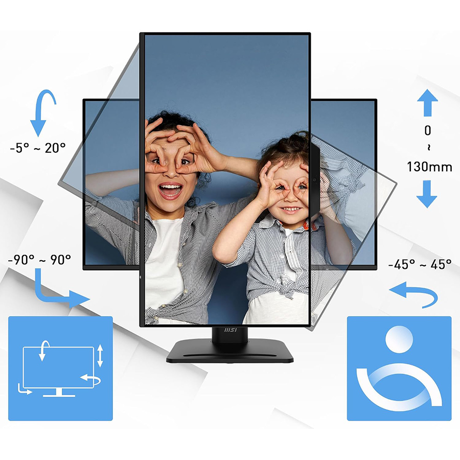 MSI PRO MP272PMG 24″ FHD 120Hz 1ms Webcam