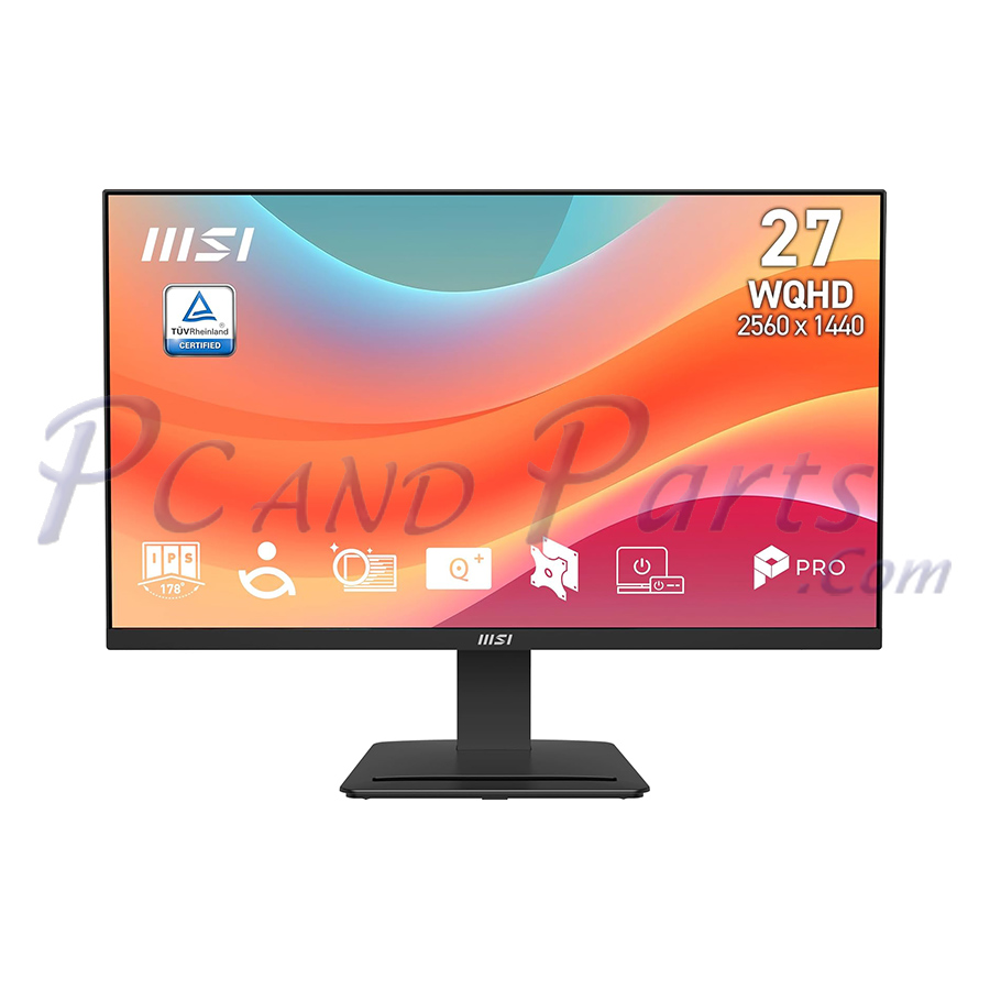 MSI Pro MP273Q E7 27″ QHD IPS Business Productivity Monitor