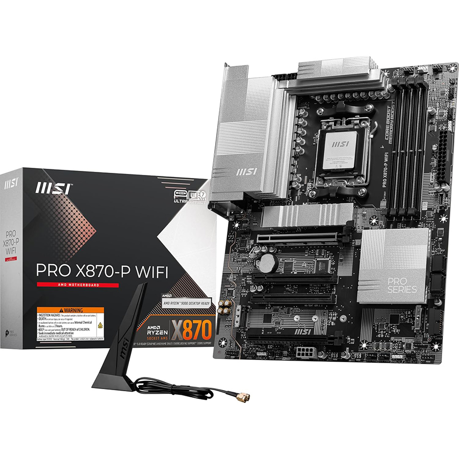 MSI PRO X870-P WIFI AMD-Ryzen-AM5-DDR5