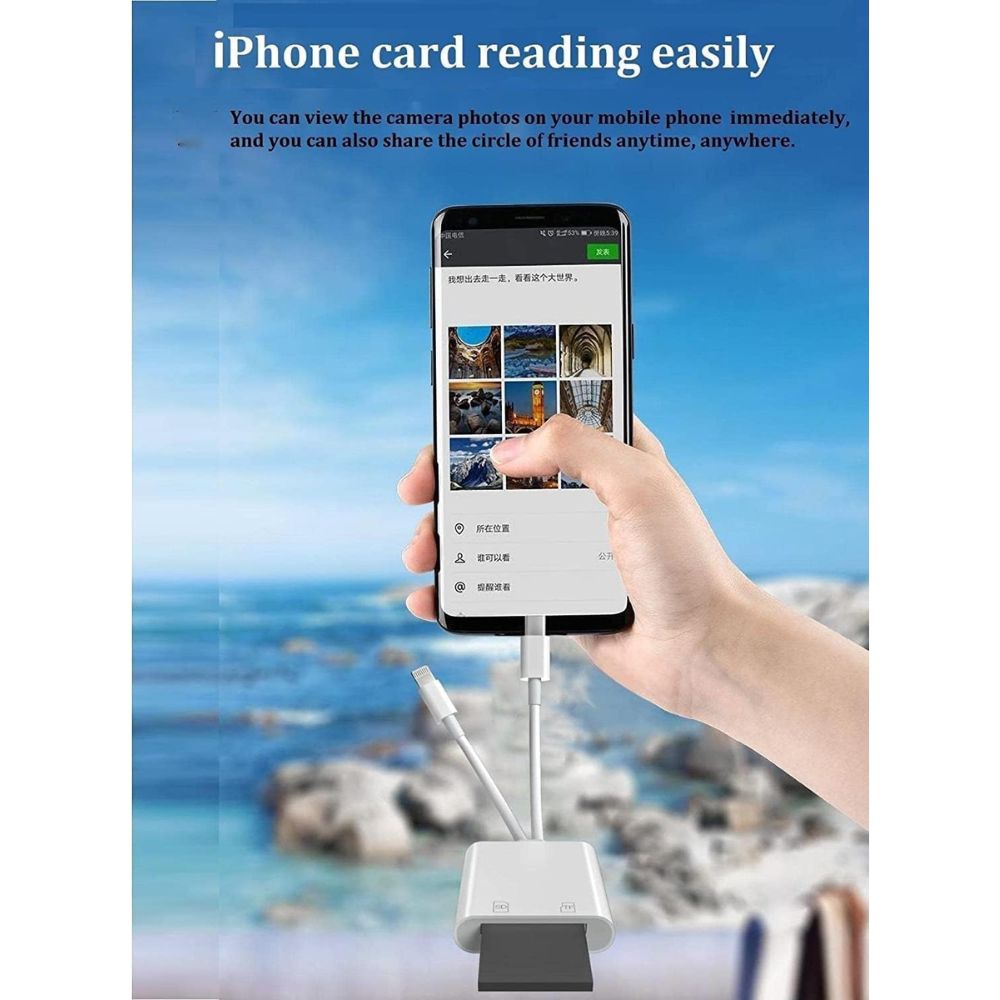 NALACAL SD Card Reader 4 in 1