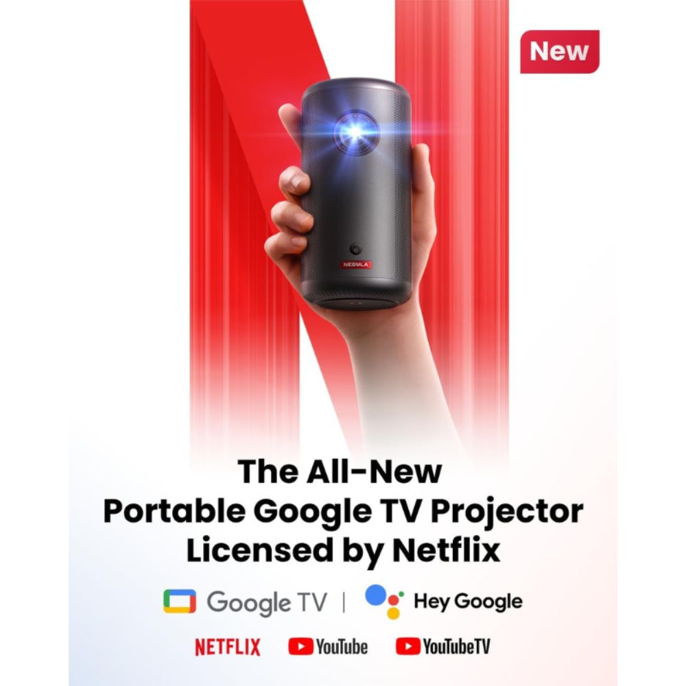 Nebula Capsule 3 Mini 1080p Projector for TV