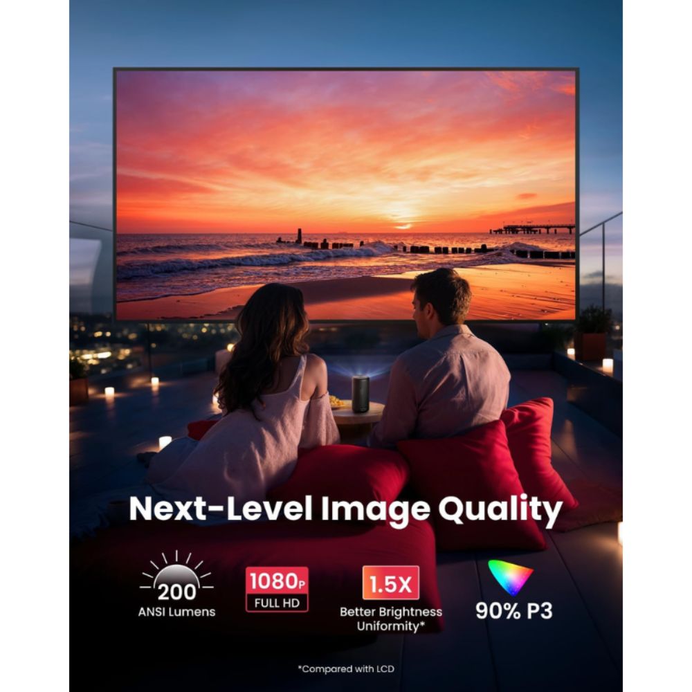 Nebula Capsule 3 Mini 1080p Projector for TV
