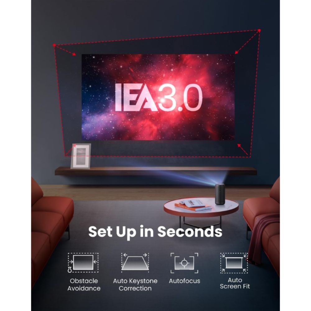 Nebula Capsule 3 Mini 1080p Projector for TV