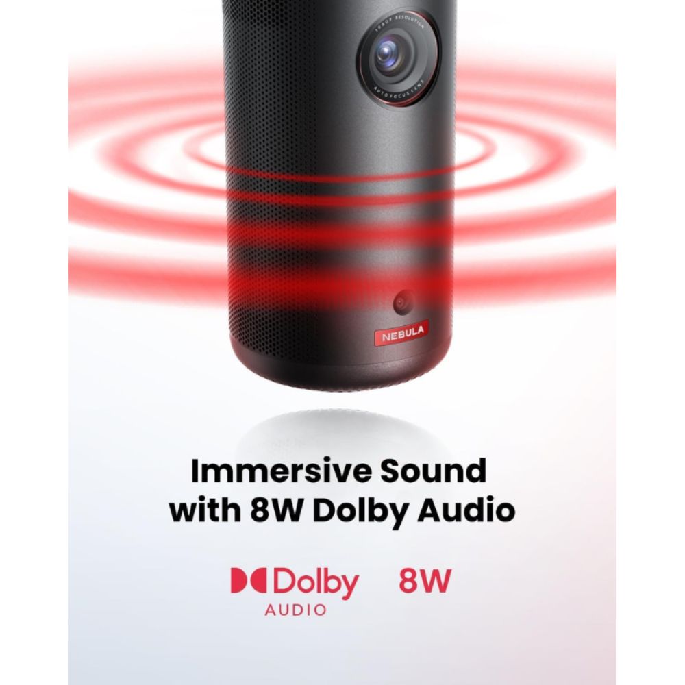 Nebula Capsule 3 Mini 1080p Projector for TV