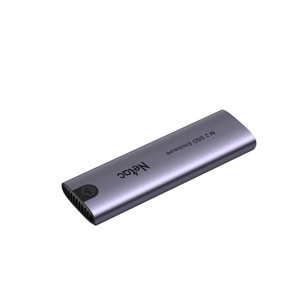 Netac NT07WH51 – 32CA | M.2 NVMe/SATA Aluminum SSD Enclosure