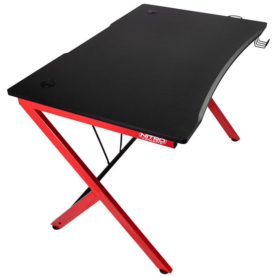 Nitro Concepts Gaming Desk D12 - Black & Red