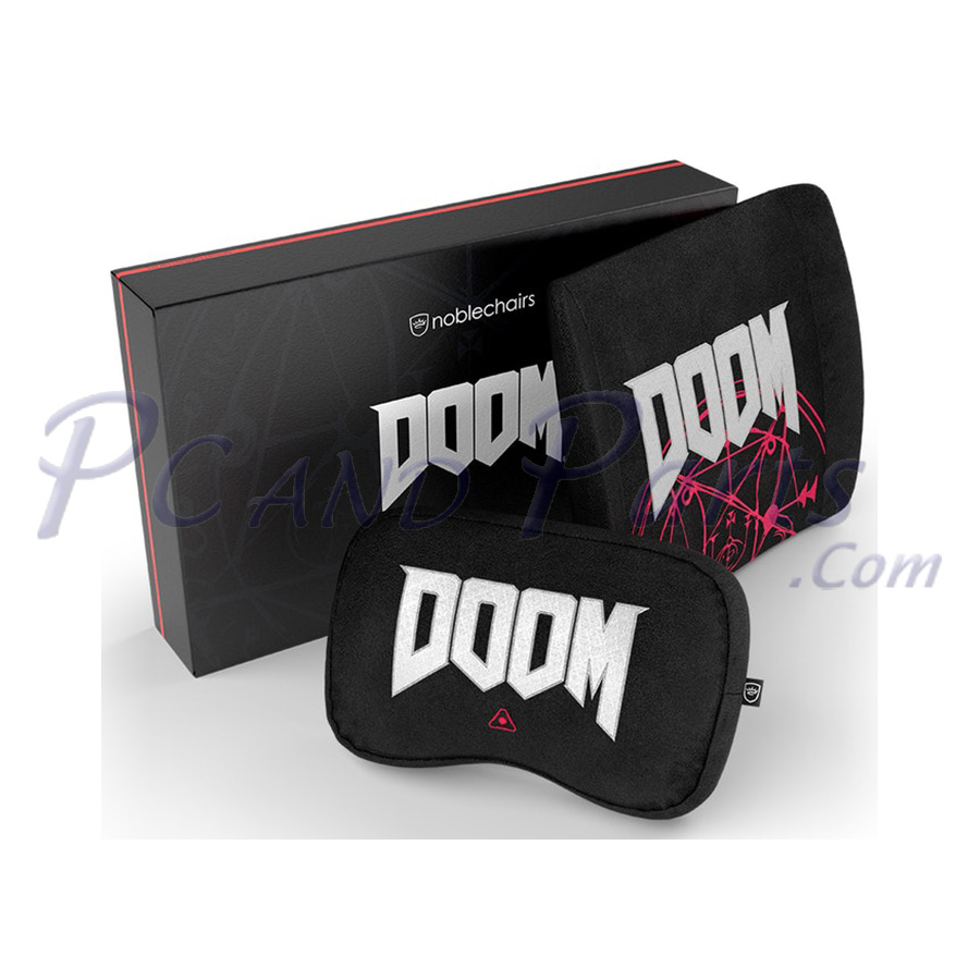 noblechairs Memory Foam Pillow Set - DOOM Edition