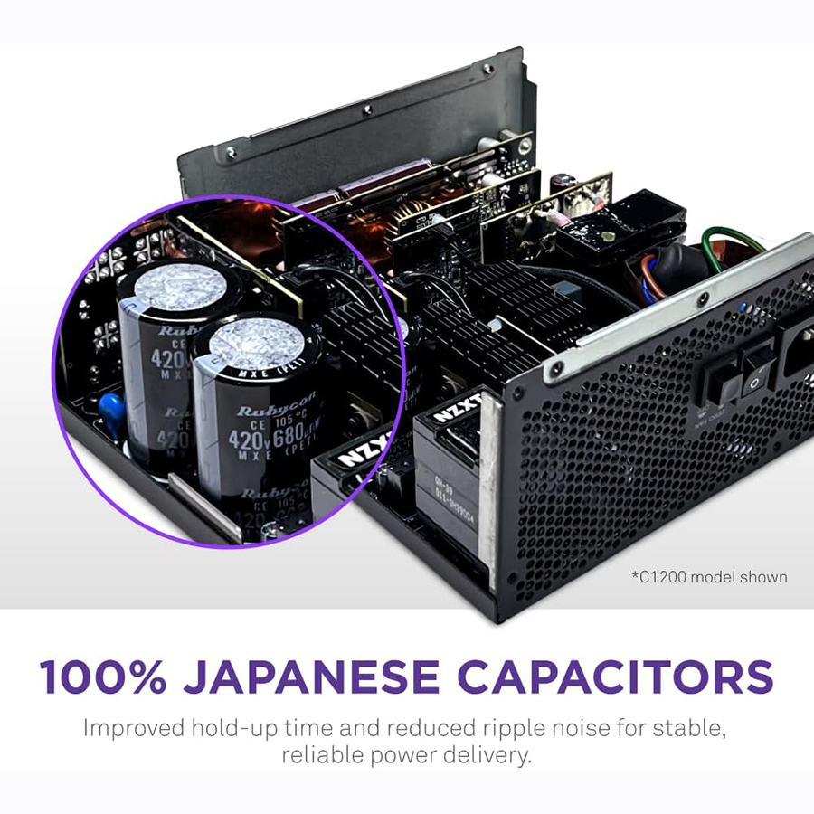 NZXT C1200 1200W Gold Fully-Modular ATX3.1 PSU