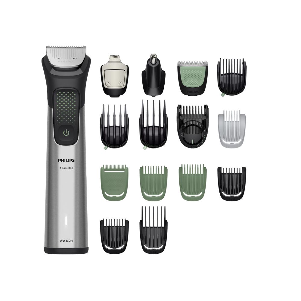 Philips All-in-One Trimmer 9000 Series | 16-in-1 Face, Head & Body Groomer