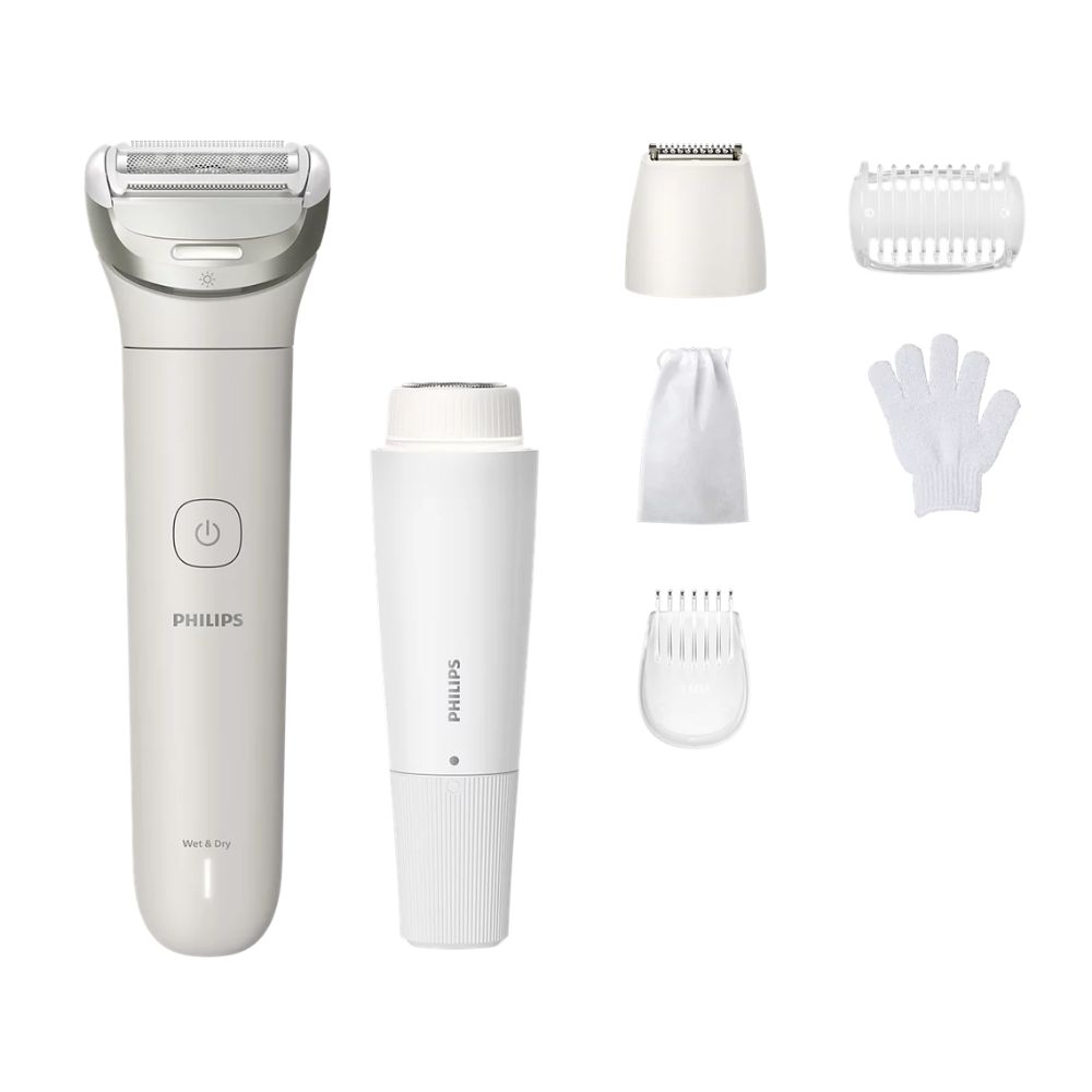 Philips Lady Shaver Series 8000 | Cordless Wet & Dry Full-Body Shaver