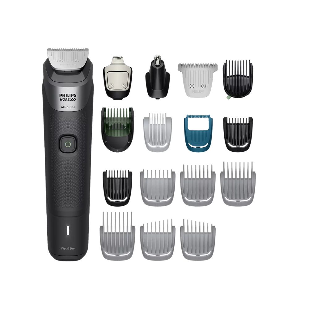 Philips Norelco All-in-One Trimmer 5000 Series (MG5975/49) | 21-in-1 Face, Head & Body Groomer