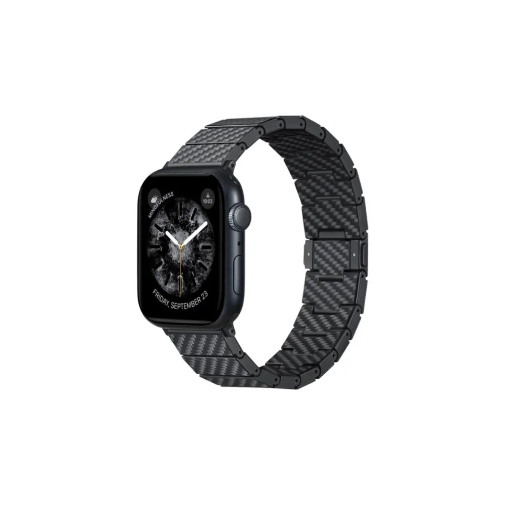 PITAKA Apple Watch Carbon Fiber Watch Band (Modern)