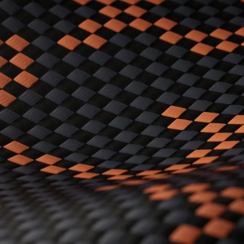 PITAKA Iphone 17 Pro Edge Case (PTK Leaping-Orange Black)
