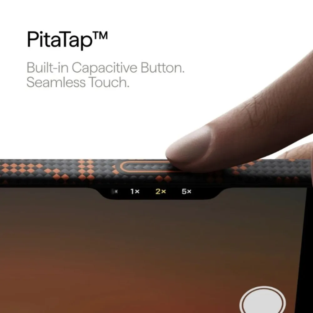 PITAKA Iphone 17 Pro Edge Case (PTK Leaping-Orange Black)