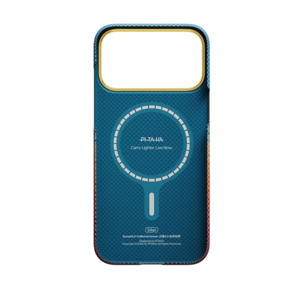 PITAKA Iphone 17 Pro Max Edge Case (California Dream-01)