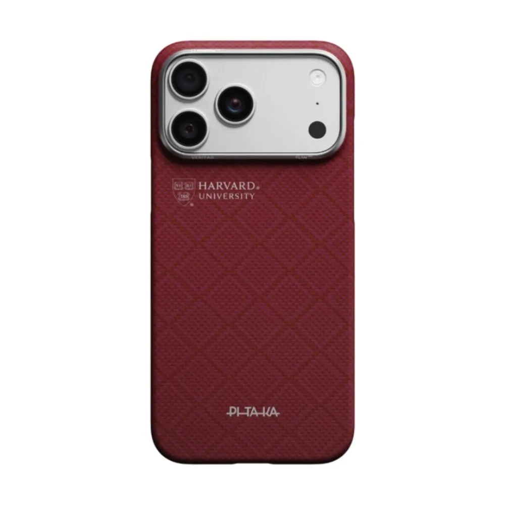 PITAKA Iphone 17 Pro Max Edge Case (Harvard Crimson)