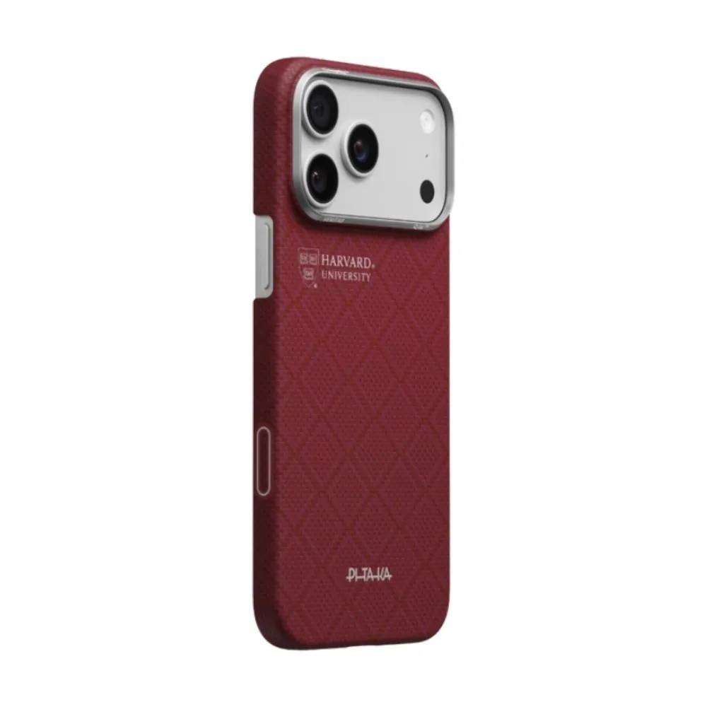 PITAKA Iphone 17 Pro Max Edge Case (Harvard Crimson)