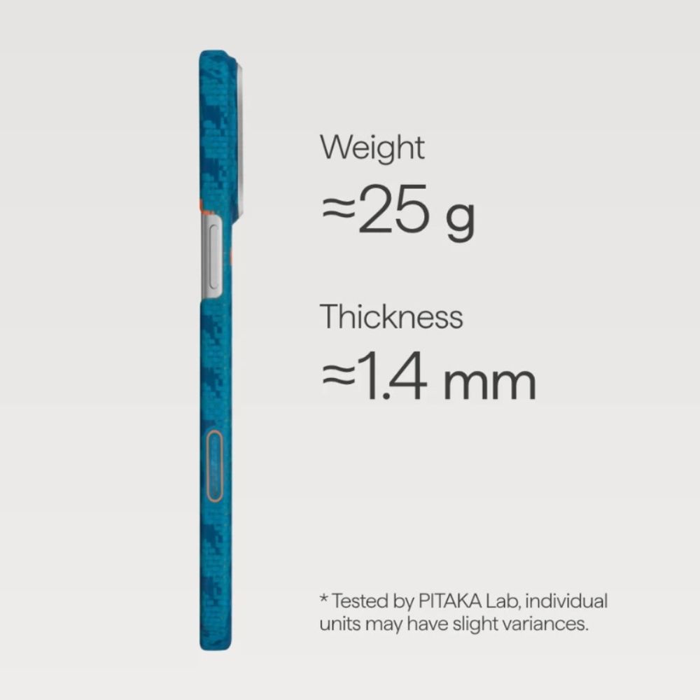 PITAKA Iphone 17 Pro Max Edge Case (Indigo)