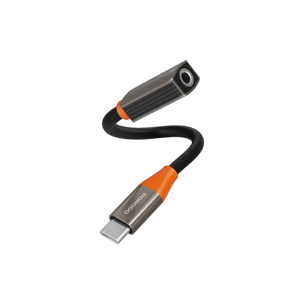 Porodo AudioLink USB-C to 3.5 mm Audio Jack Adapter