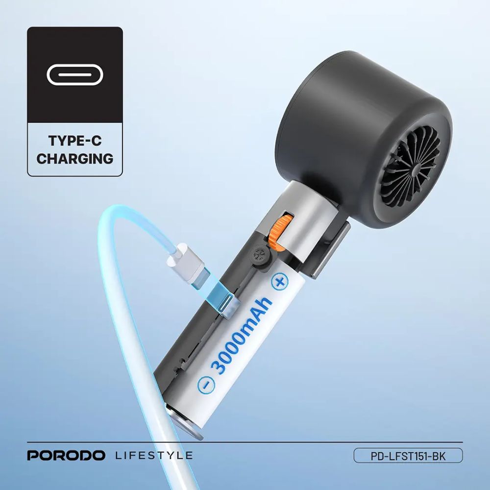 Porodo Lifestyle Handheld Turbo Fan
