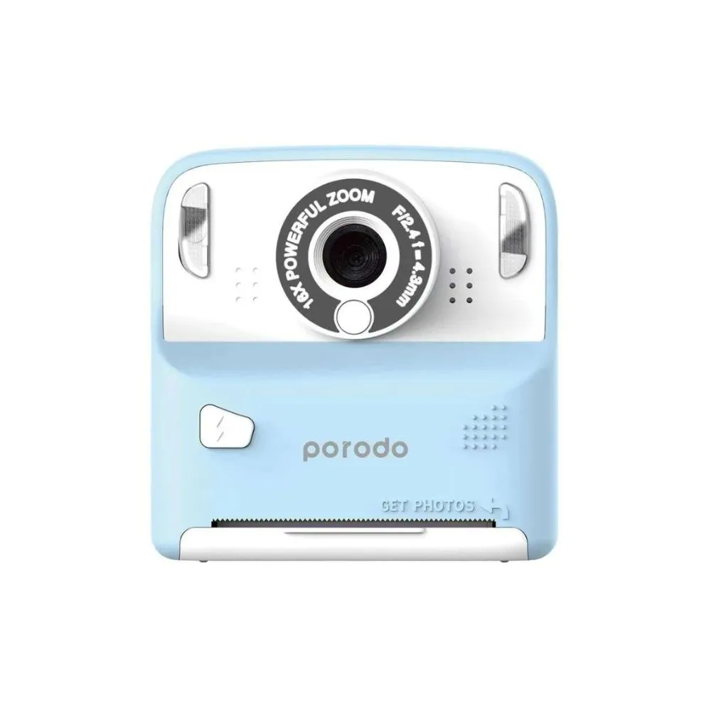Porodo Lifestyle Kids Print Camera Thermal Printing 1080P