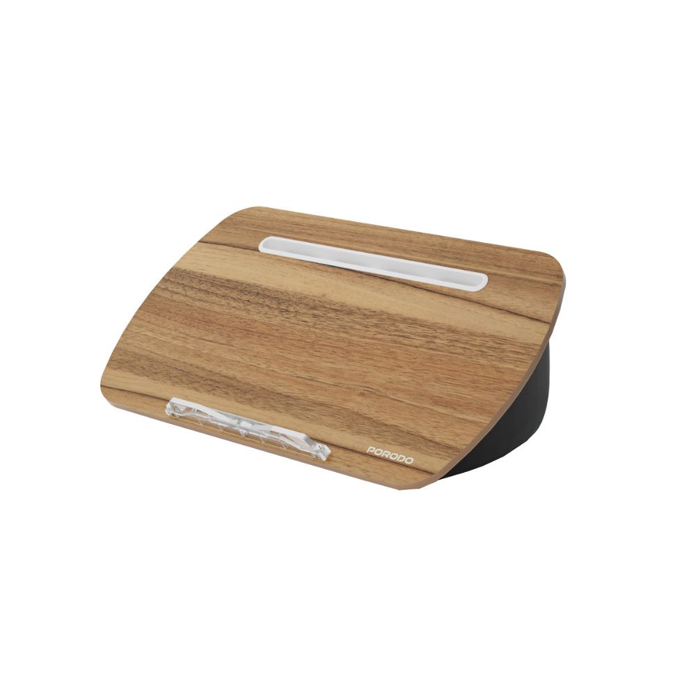 Porodo Lifestyle Laptop Stand with Pillow Base – Grey