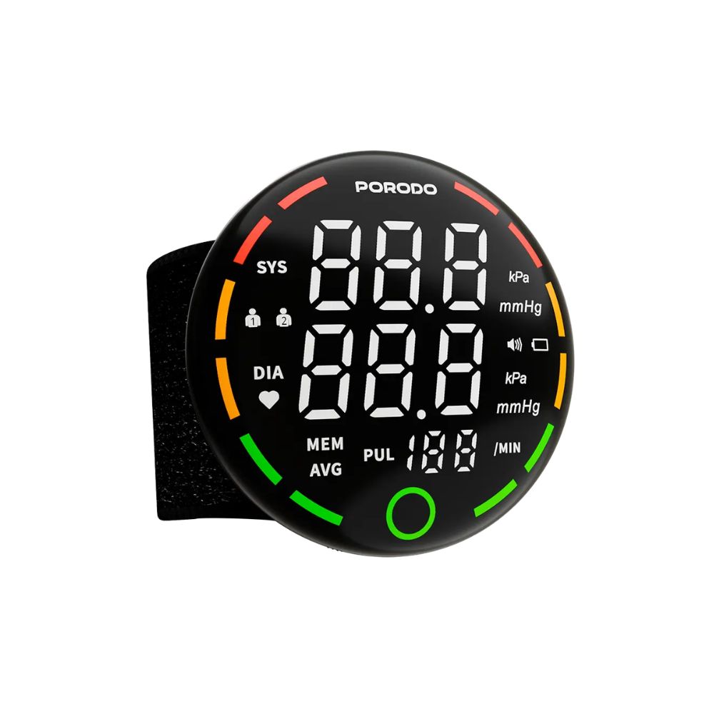 Porodo LiveOn Digital Wrist Blood Pressure Monitor