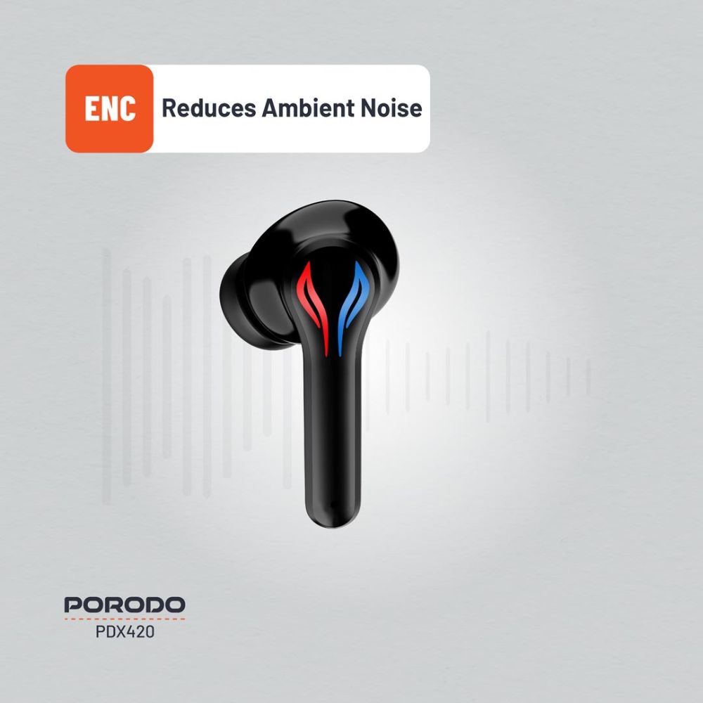 Porodo PDX420 Gaming Ultra Low-Latency Earbuds