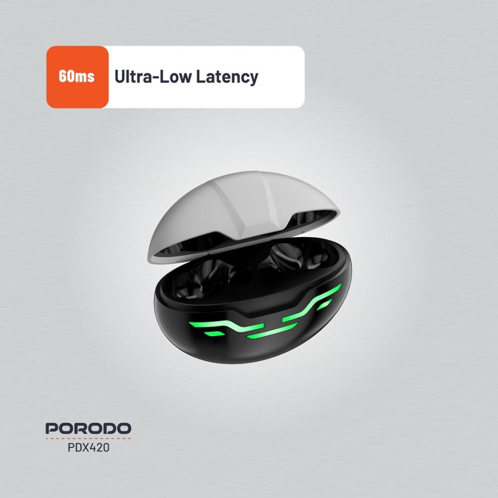 Porodo PDX420 Gaming Ultra Low-Latency Earbuds